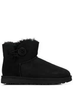 Women UGG Button Fastened Ankle Boots