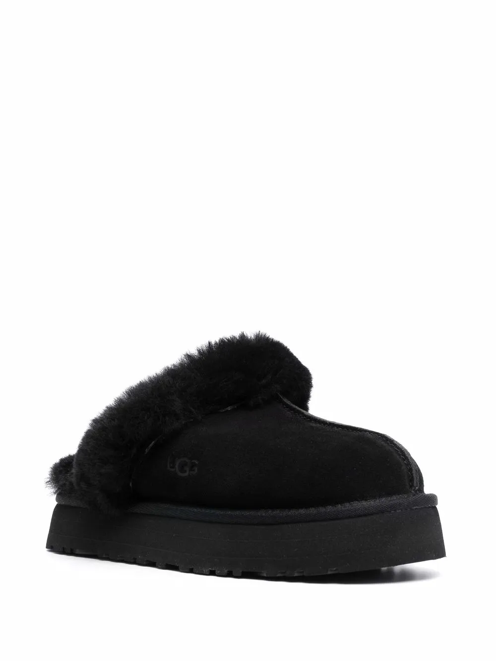 Women UGG Disquette Suede Slippers 2 Women UGG Disquette Suede Slippers - Image 2
