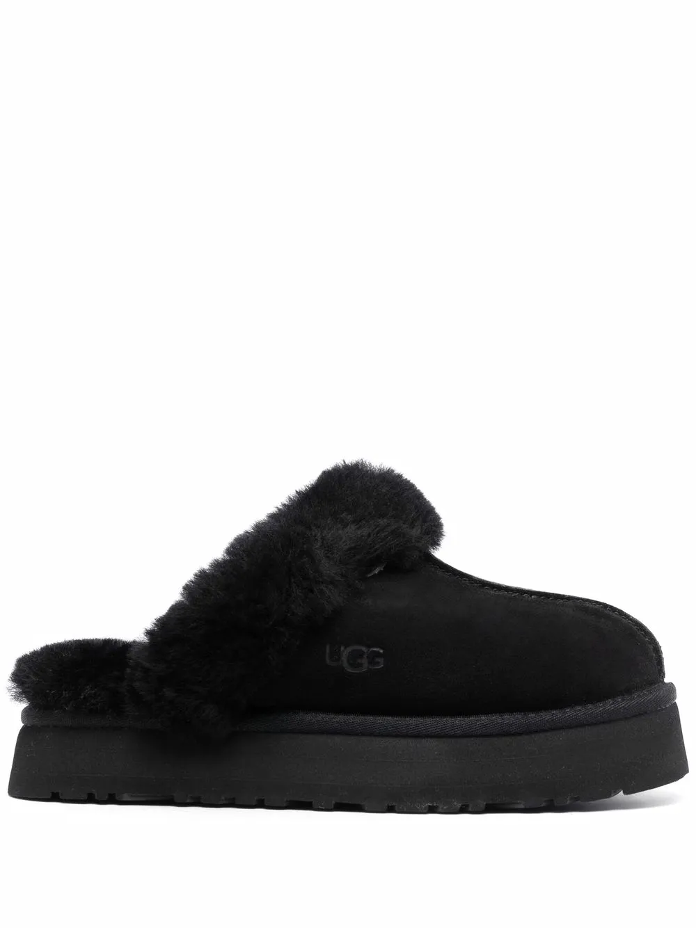 Women UGG Disquette Suede Slippers 1 Women UGG Disquette Suede Slippers