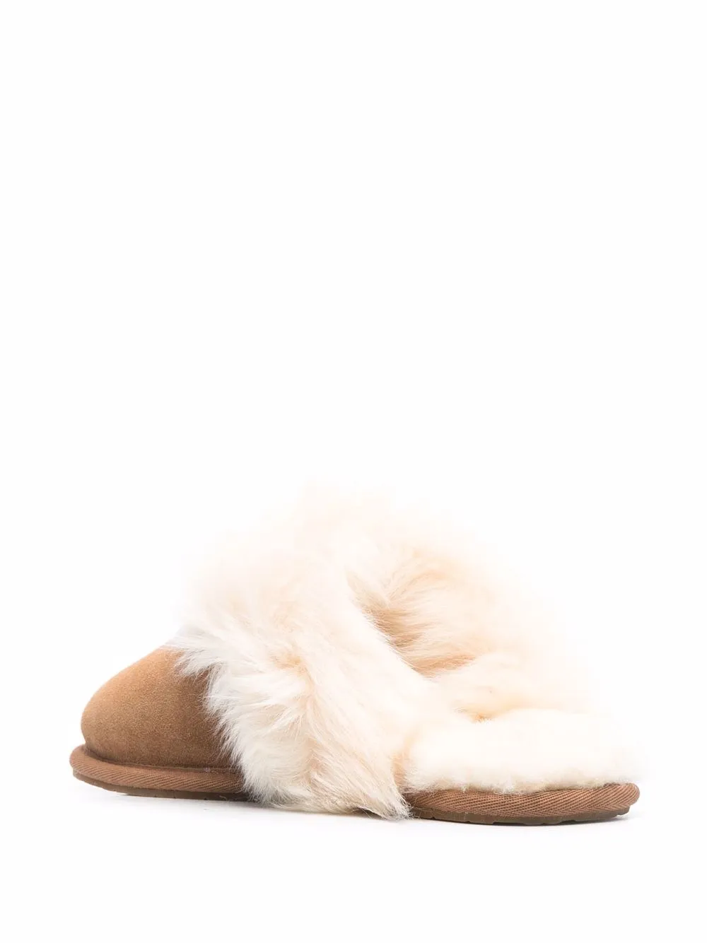 Women UGG Scuff Sis Fur-trimmed Slippers 3 Women UGG Scuff Sis Fur-trimmed Slippers - Image 3
