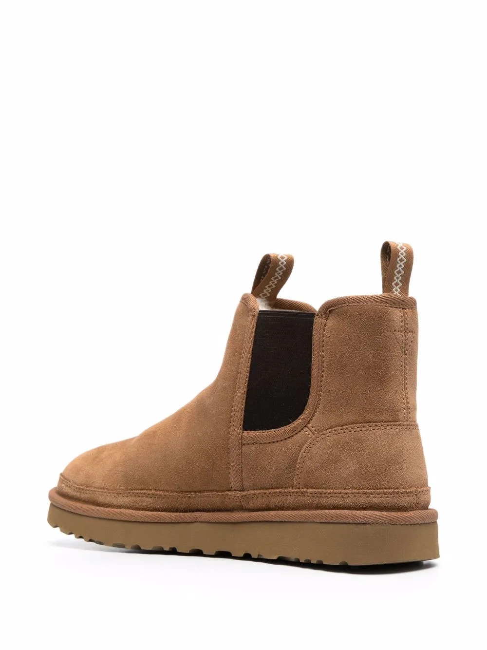 Men UGG Debossed-logo Shearling Ankle Boots 3 Men UGG Debossed-logo Shearling Ankle Boots - Image 3
