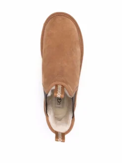 Men UGG Debossed-logo Shearling Ankle Boots 7 Men UGG Debossed-logo Shearling Ankle Boots -Ugg 17227621 34985919 1000