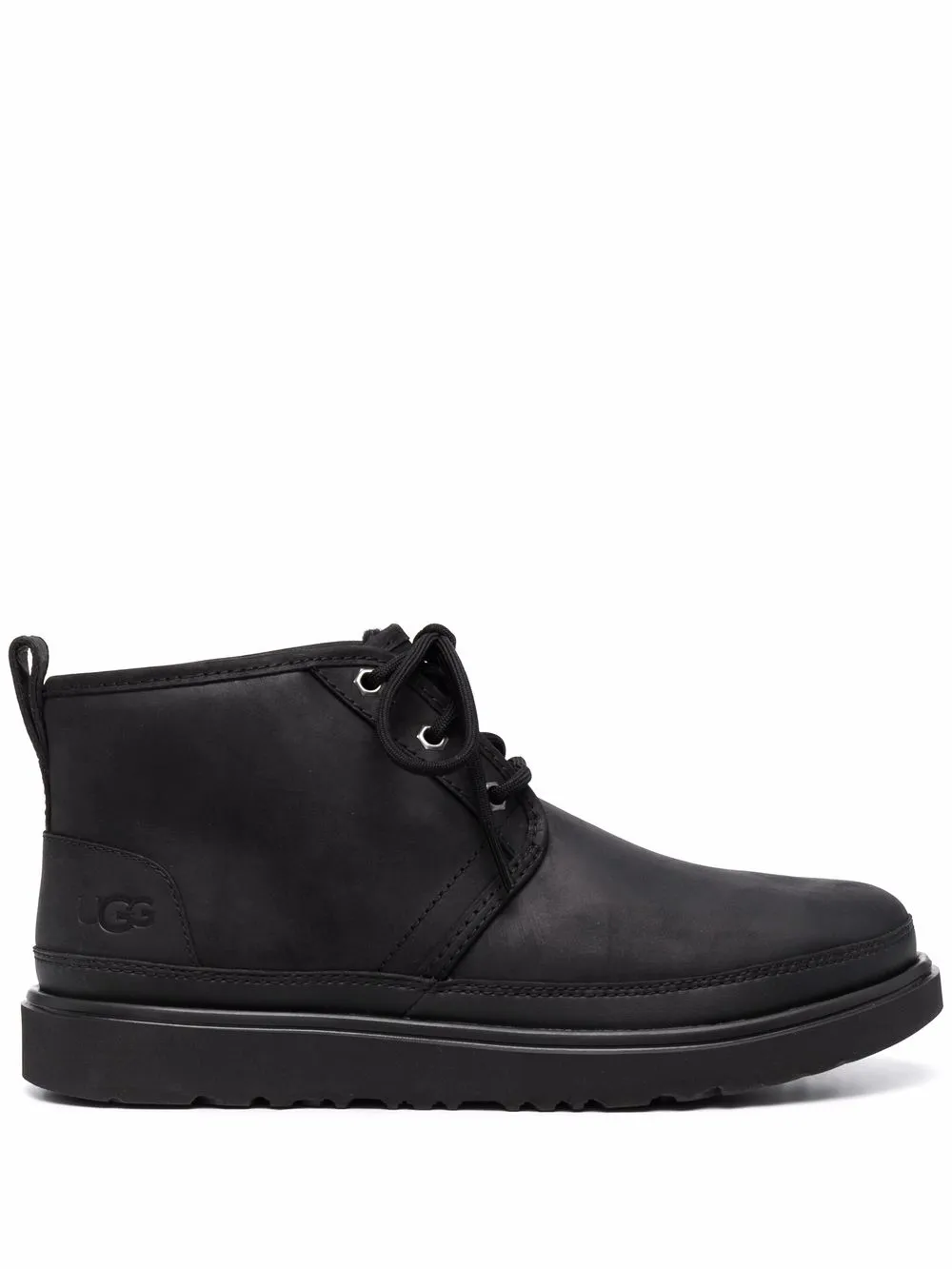 Men UGG Shearling-lined Leather Ankle Boots 1 Men UGG Shearling-lined Leather Ankle Boots