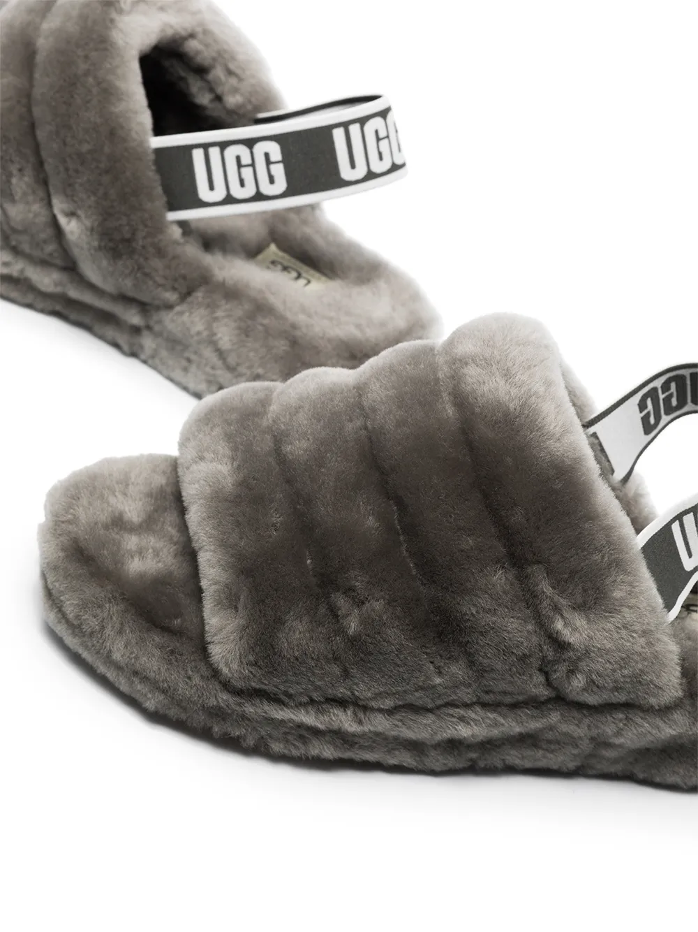 Women UGG Fluff Yeah Shearling Sandals 2 Women UGG Fluff Yeah Shearling Sandals - Image 2