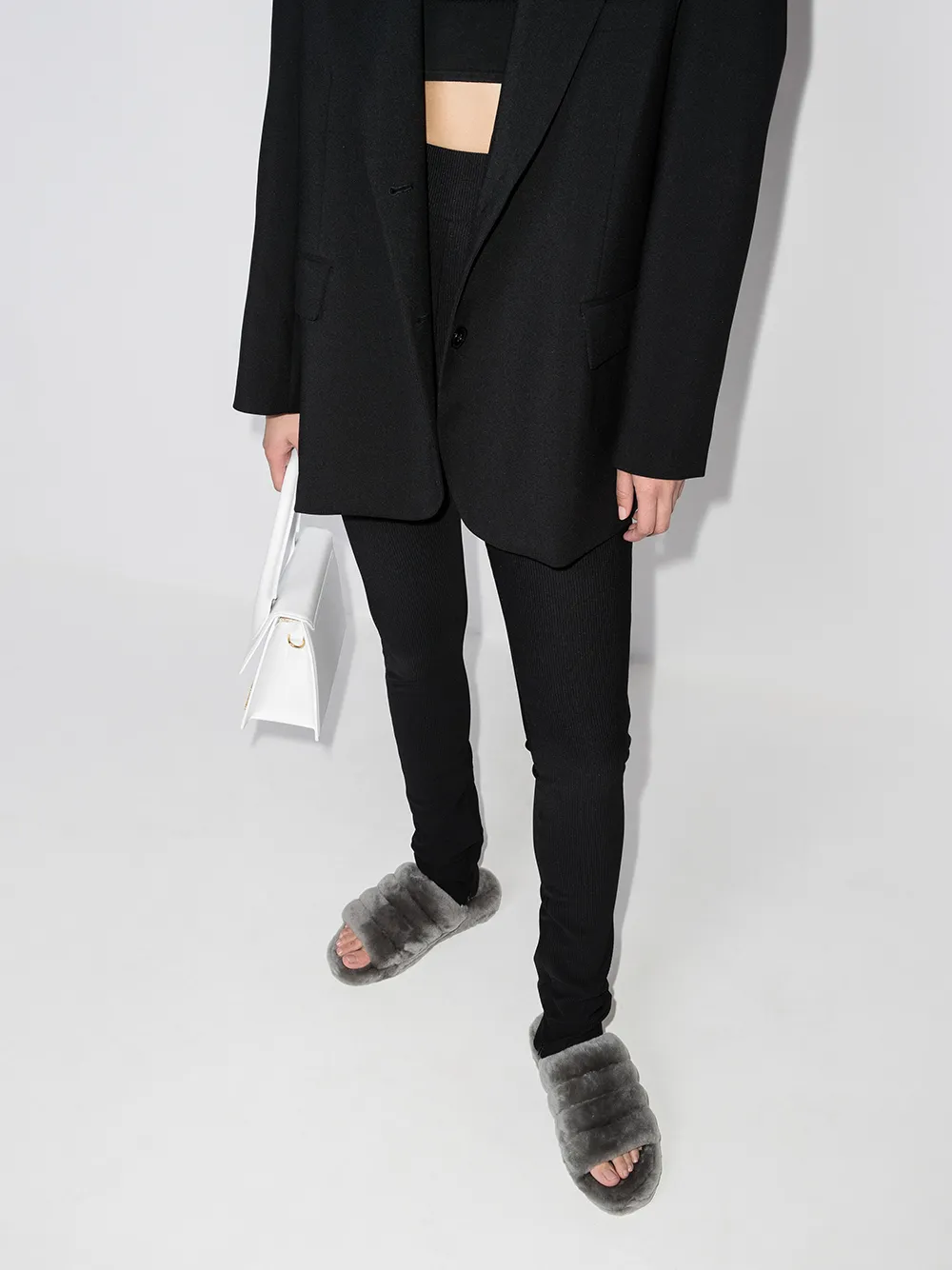 Women UGG Fluff Yeah Shearling Sandals 3 Women UGG Fluff Yeah Shearling Sandals - Image 3