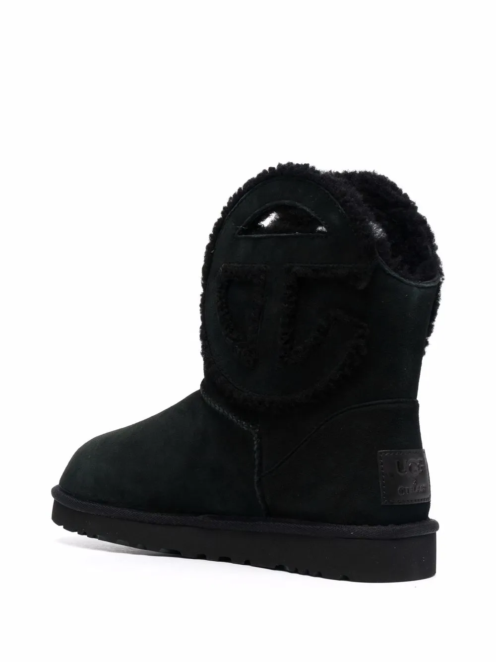 Men UGG X Telfar Logo-embroidered Suede Boots 3 Men UGG X Telfar Logo-embroidered Suede Boots - Image 3