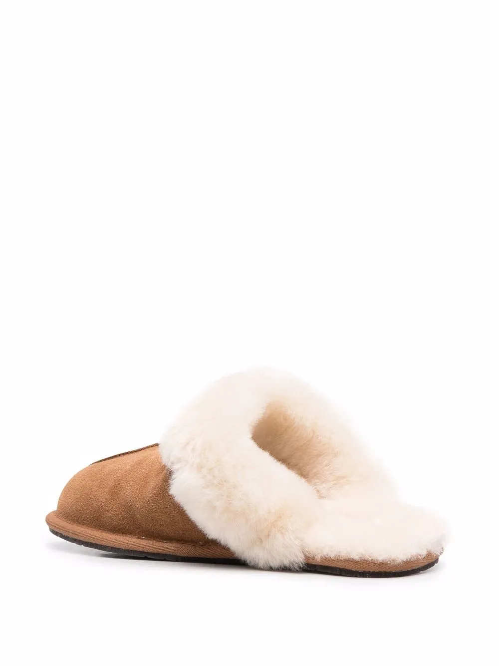 Women UGG Shearling-trim Slippers 3 Women UGG Shearling-trim Slippers - Image 3
