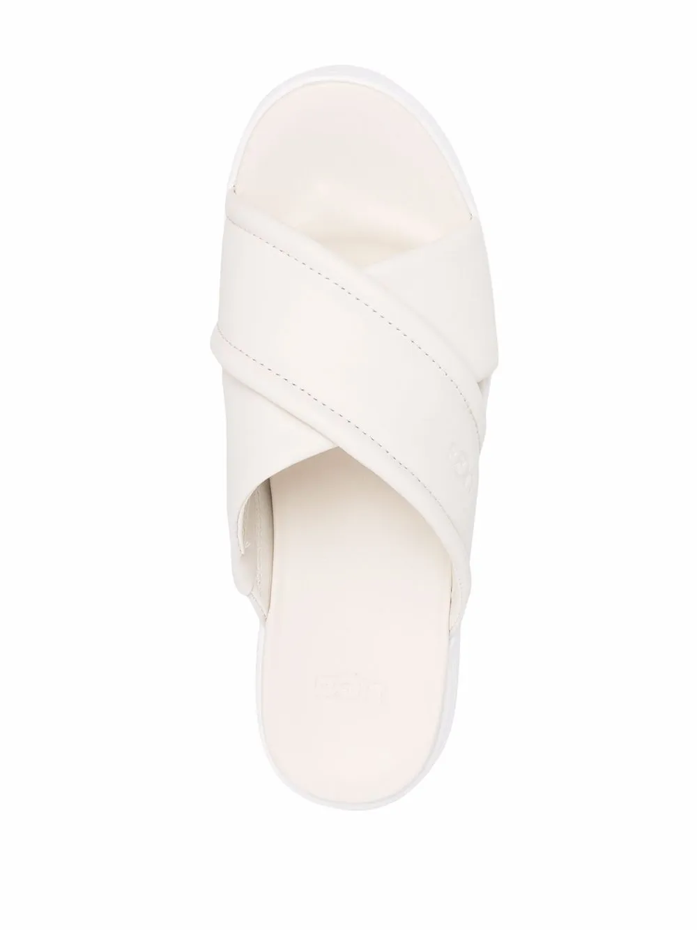 Women UGG Cross-strap Leather Sandals 4 Women UGG Cross-strap Leather Sandals - Image 4