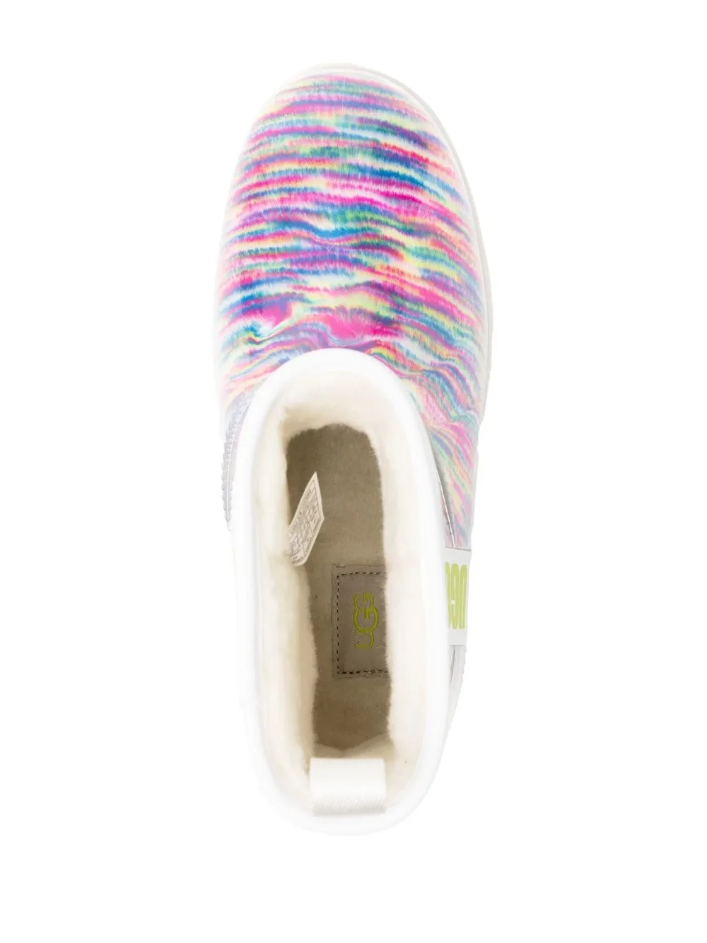 Women UGG Classic Clear Mini Pixelate Boots 4 Women UGG Classic Clear Mini Pixelate Boots - Image 4