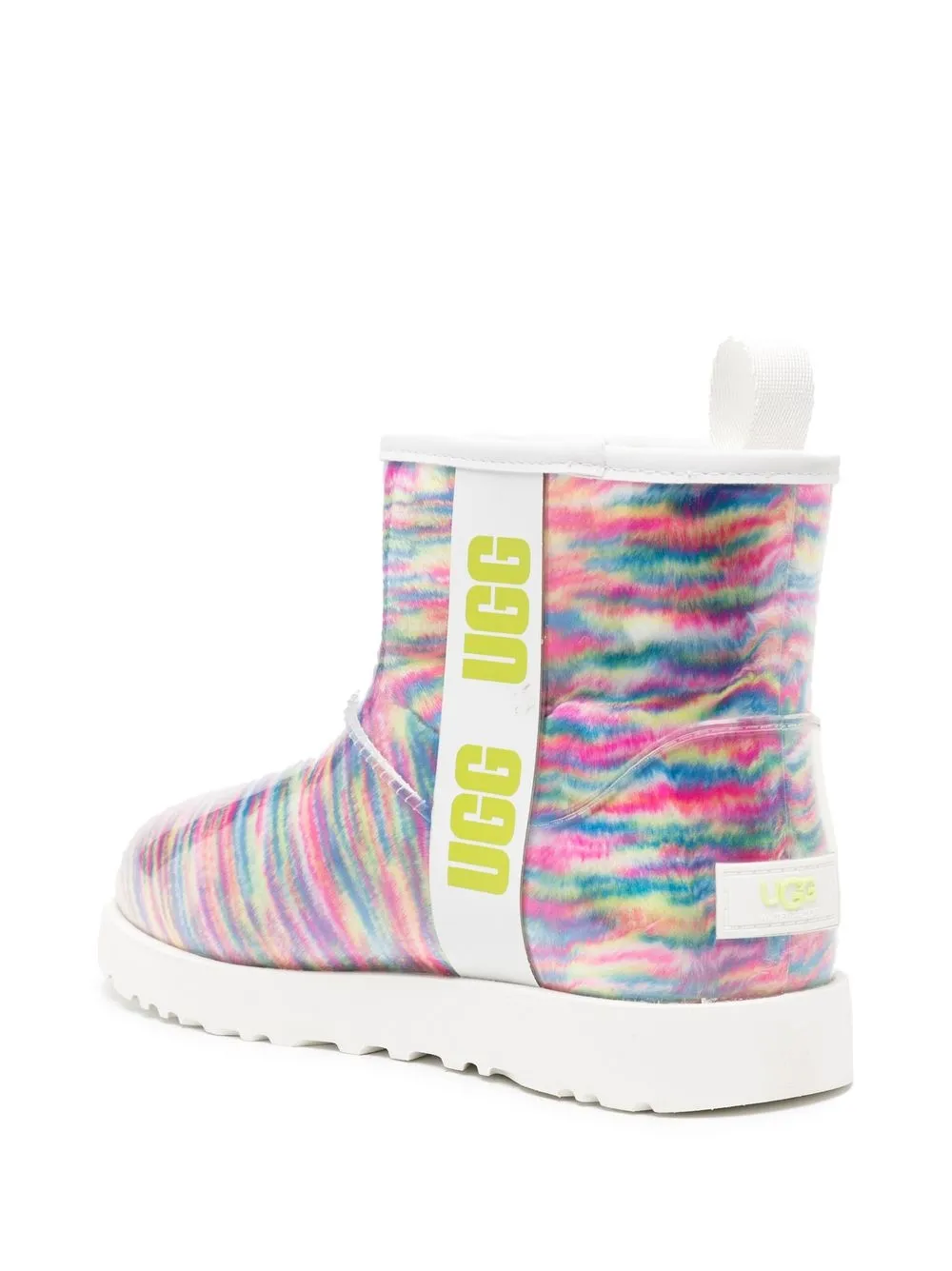 Women UGG Classic Clear Mini Pixelate Boots 3 Women UGG Classic Clear Mini Pixelate Boots - Image 3