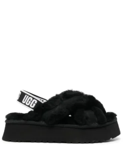 Women UGG Chunky Logo-print Sandals