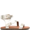 Women UGG Metallic-finish Open-toe Sandals