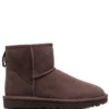 Women UGG Classic Mini II Shearling Ankle Boots