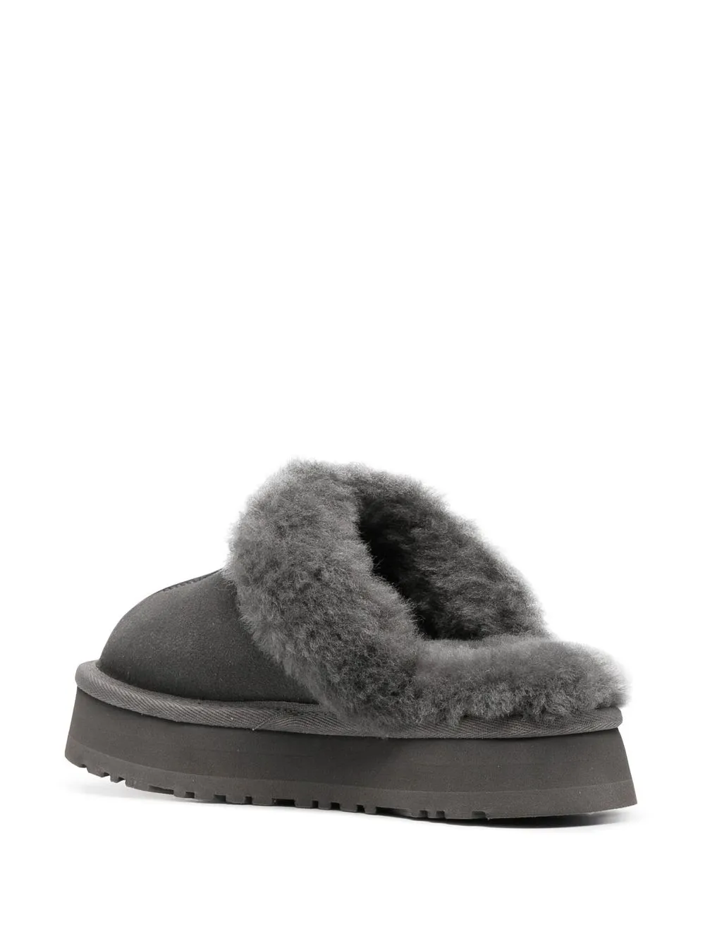 Women UGG Disquette Shearling Platform Slippers 3 Women UGG Disquette Shearling Platform Slippers - Image 3