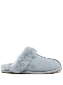 Women UGG Scuffette II Fur-trimmed Slippers