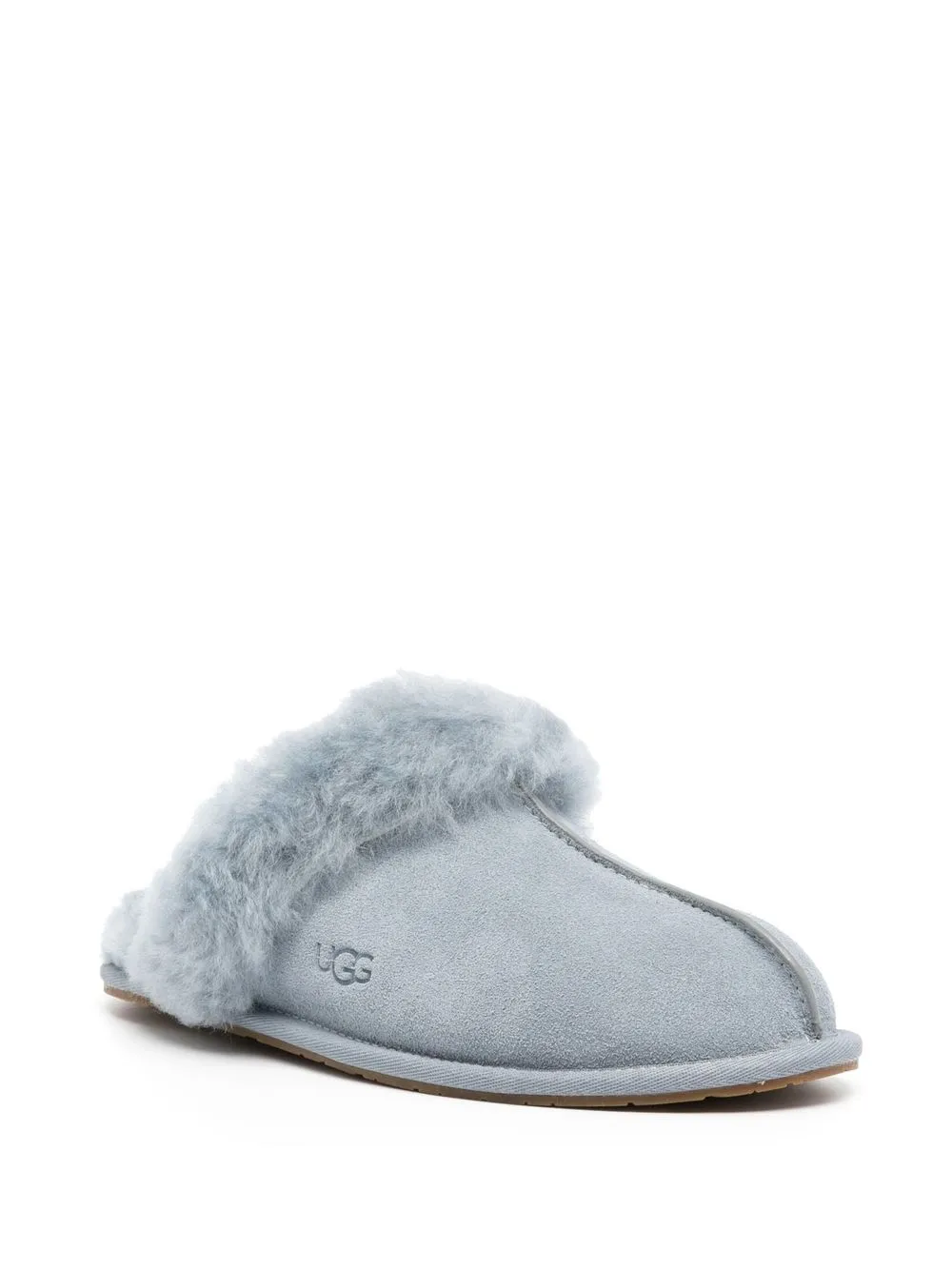 Women UGG Scuffette II Fur-trimmed Slippers 2 Women UGG Scuffette II Fur-trimmed Slippers - Image 2