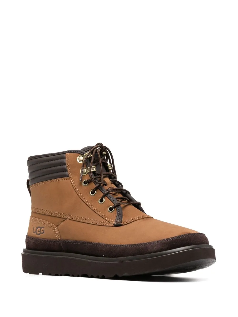 Men UGG Padded-ankle Lace-up Boots 2 Men UGG Padded-ankle Lace-up Boots - Image 2