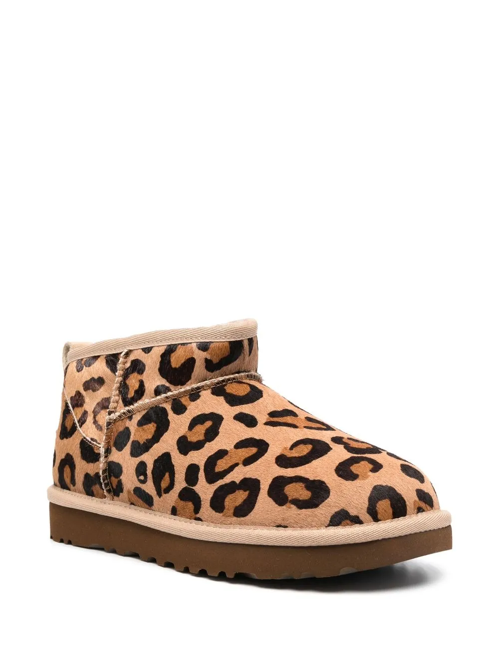 Women UGG Leopard-print Ankle-boots 2 Women UGG Leopard-print Ankle-boots - Image 2