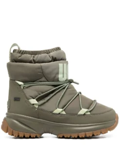 Women UGG Padded Logo-print Boots
