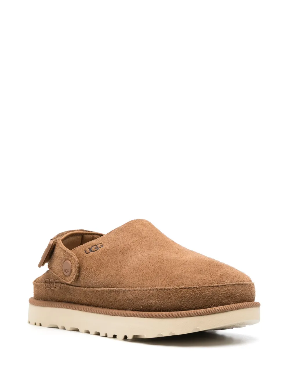 Women UGG Goldenstar Suede Flatform Clogs 2 Women UGG Goldenstar Suede Flatform Clogs - Image 2