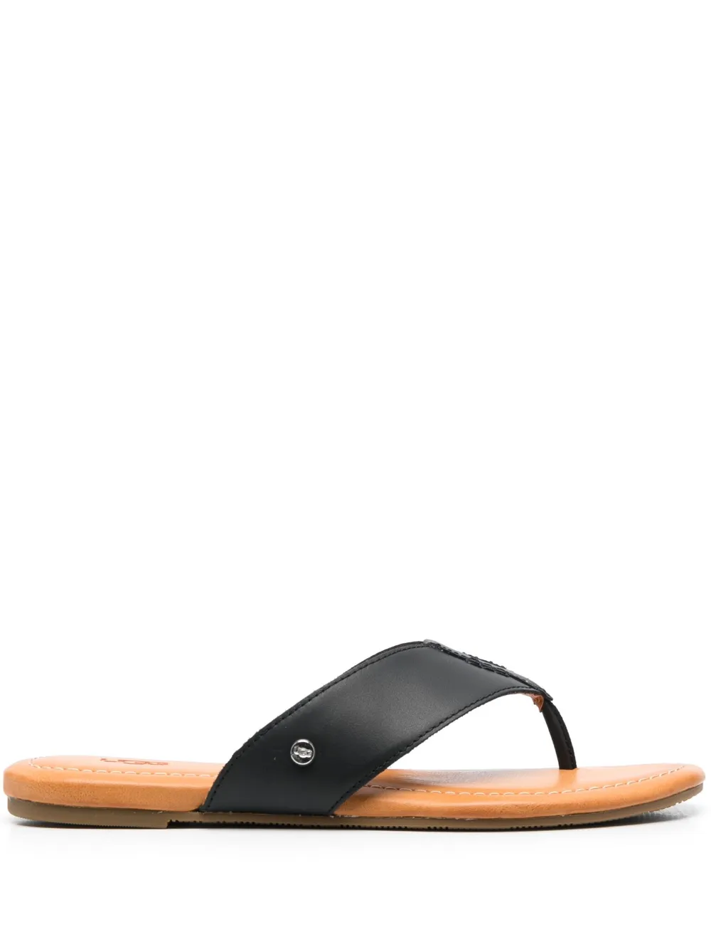 Women UGG Carey Leather Flip Flops 1 Women UGG Carey Leather Flip Flops