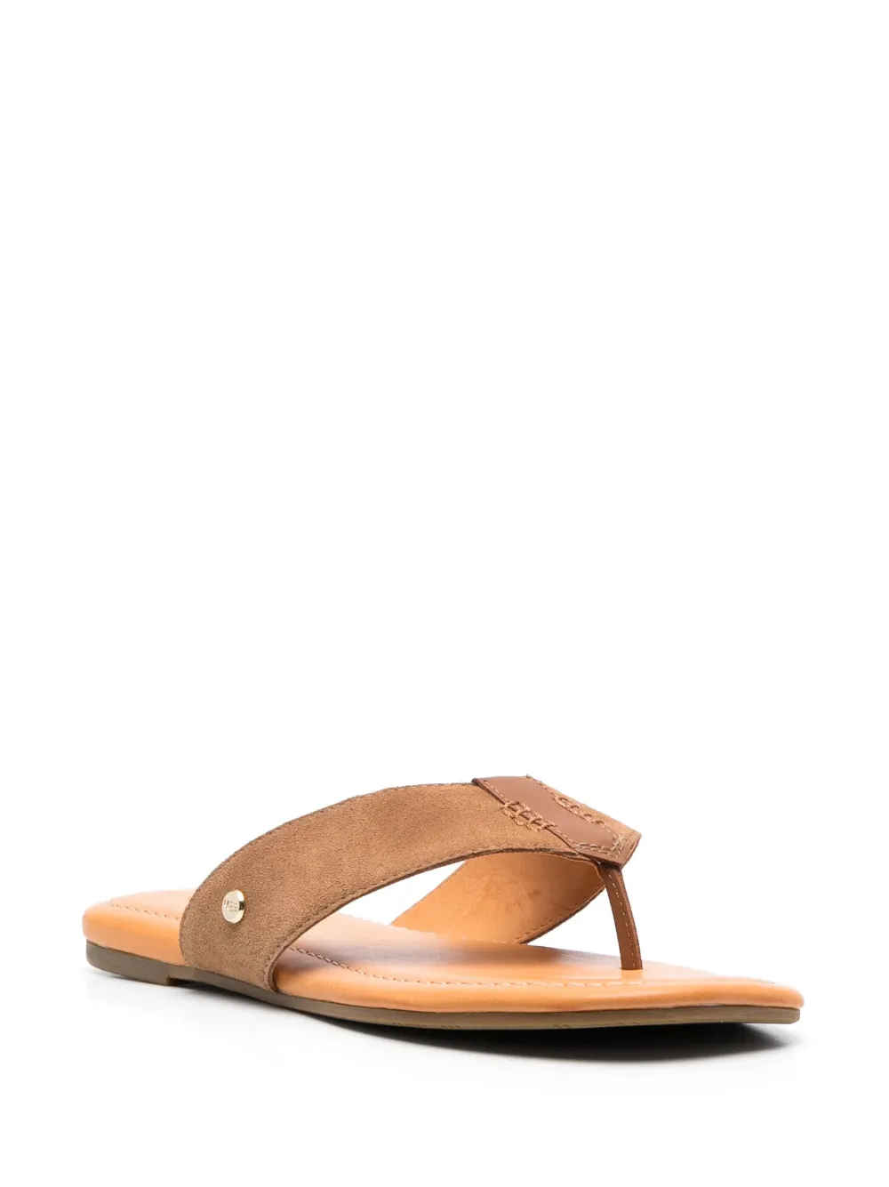 Women UGG Carey Suede Flip Flops 2 Women UGG Carey Suede Flip Flops - Image 2