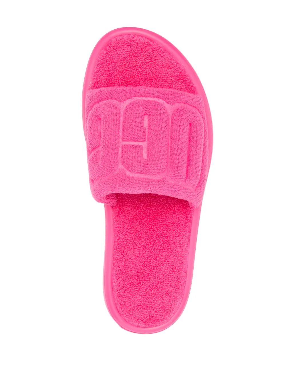 Women UGG Embossed-logo Terry-cloth Slides 4 Women UGG Embossed-logo Terry-cloth Slides - Image 4