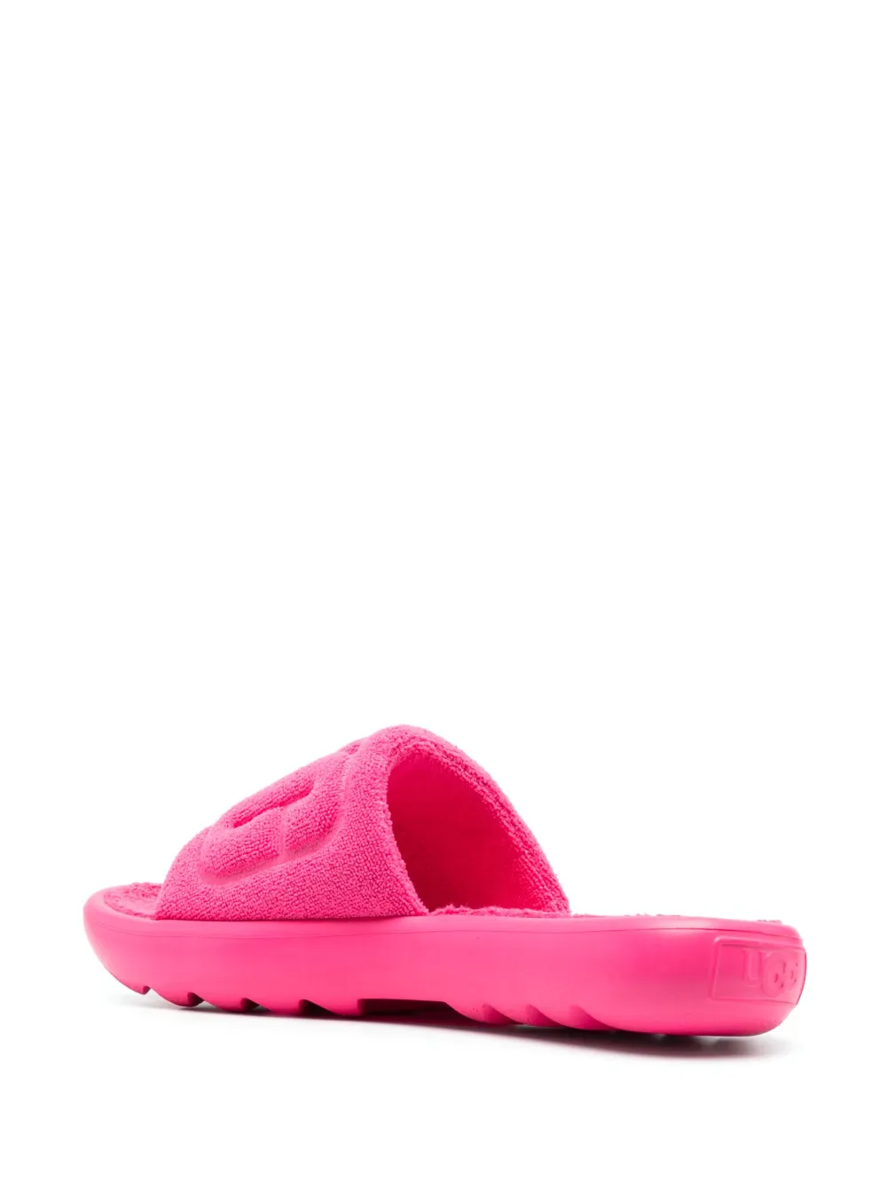 Women UGG Embossed-logo Terry-cloth Slides 3 Women UGG Embossed-logo Terry-cloth Slides - Image 3