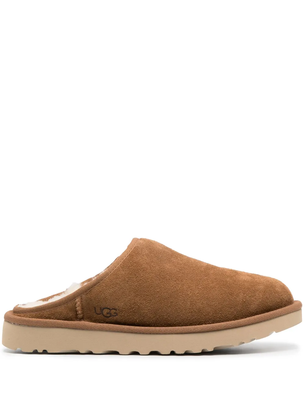 Women UGG Classic Slip On Suede Slippers 1 Women UGG Classic Slip On Suede Slippers