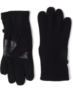 UGG Fleece Gloves With Conductive Tech Leather Palm