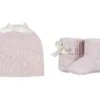 UGG Kids Jesse Bow II & Beanie (Infant/Toddler)