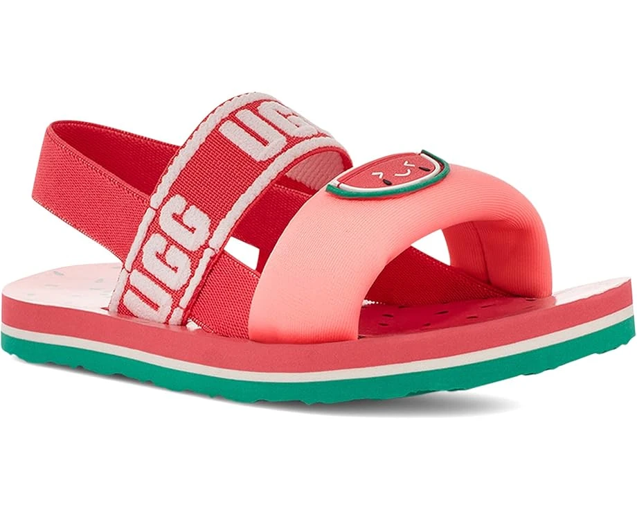 UGG Kids Zuma Sling Watermelon Stuffie (Toddler/Little Kid) 1 UGG Kids Zuma Sling Watermelon Stuffie (Toddler/Little Kid)