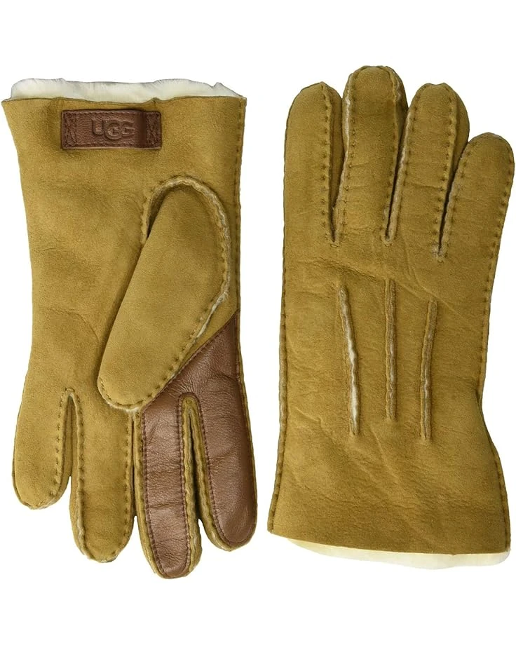 UGG Contrast Water Resistant Sheepskin Tech Gloves 1 UGG Contrast Water Resistant Sheepskin Tech Gloves