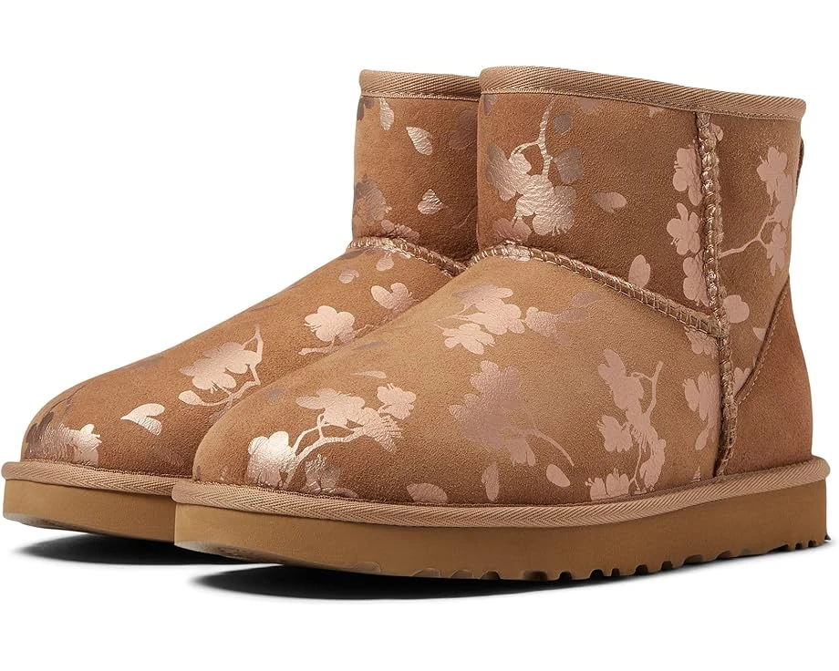 UGG Classic Mini Floral Foil 1 UGG Classic Mini Floral Foil