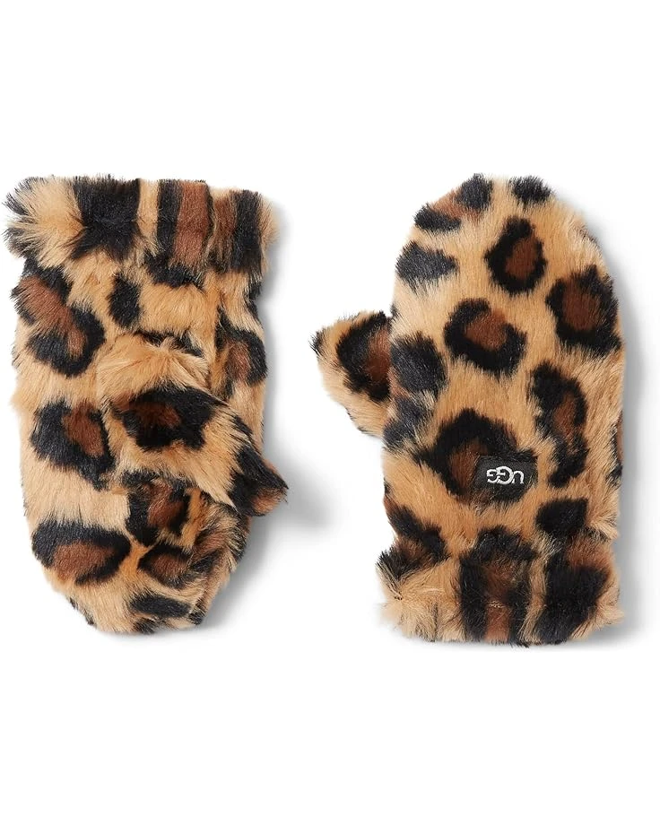 UGG Kids Faux Fur Mittens (Toddler/Little Kids) 1 UGG Kids Faux Fur Mittens (Toddler/Little Kids)